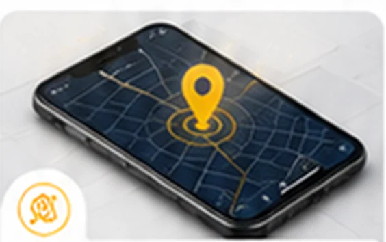 Telephone avec carte GPS